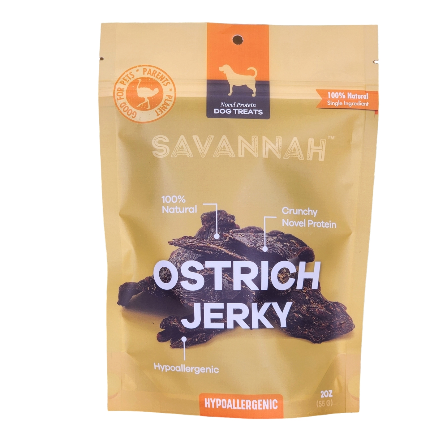 Savannah Ostrich Jerky, 2oz