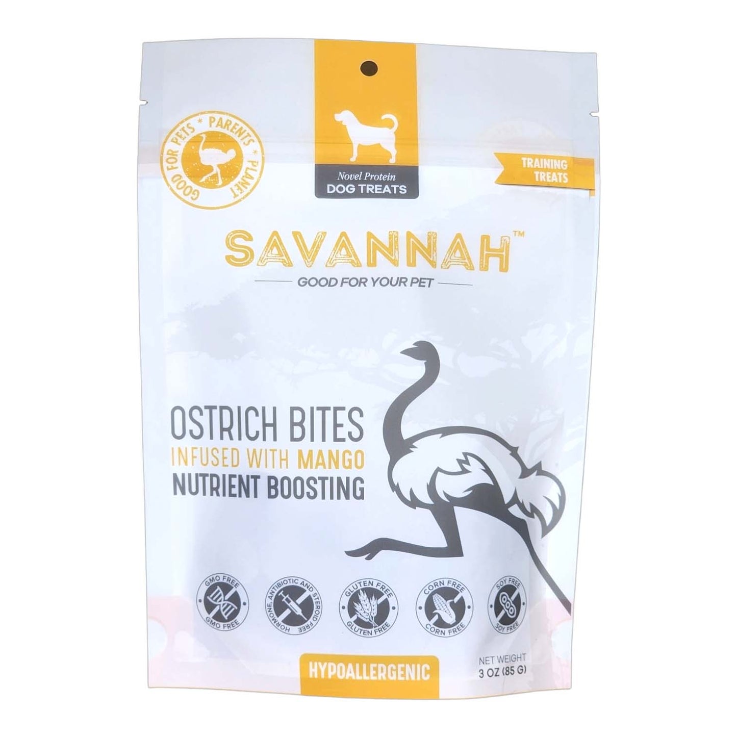 Savannah Ostrich Mango Bites, 3oz