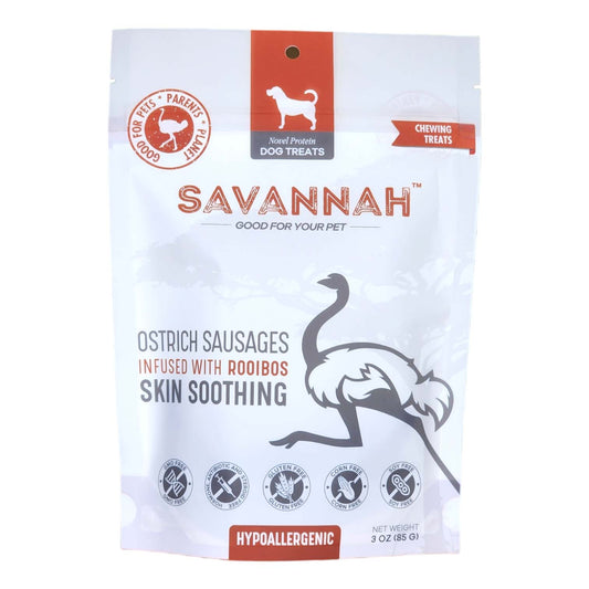 Savannah Ostrich Sausages with Rooibos, 3oz