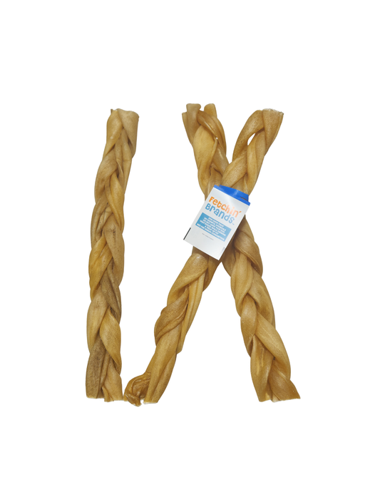 Jumbo Water Buffalo Braided Collagen Stick - 12"